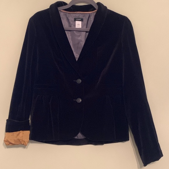 Jcrew Suede Blazer Suit Jacket - Picture 1 of 4